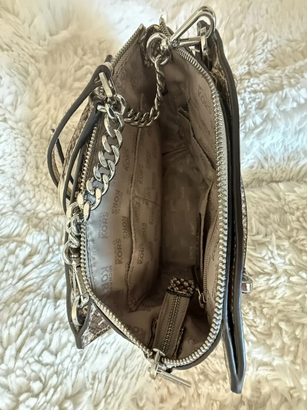 Michael Kors genuine leather bag